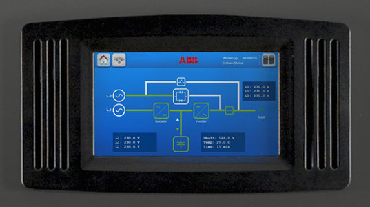 ABB ConceptPower DPA 500 UPS 100 - 500kVA modular UPS either in single or parallel configuration