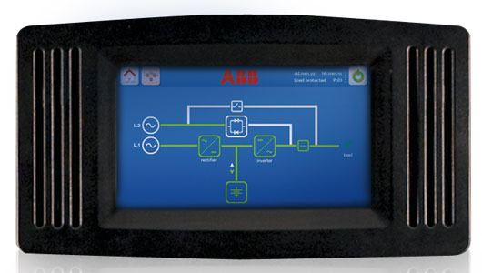 ABB PowerWave 33 500kVA UPS single or parallel configuration up to 7 frames